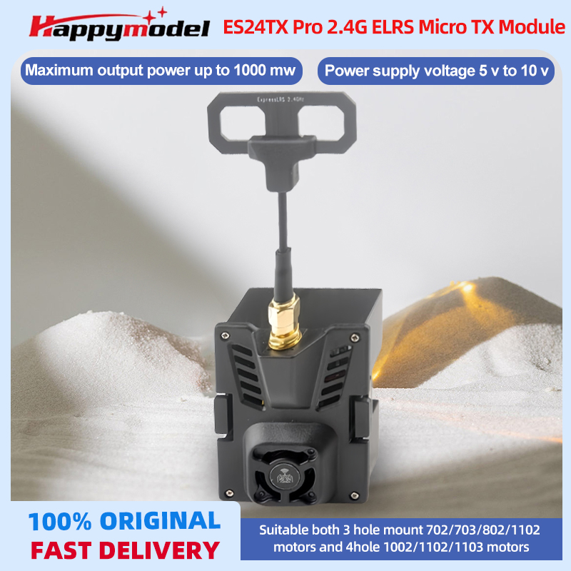 Happymodel Expresslrs Elrs Es24Tx Pro 1000Mw - Módulo Transmissor Happymodel ES24TX Pro 2.4GHz