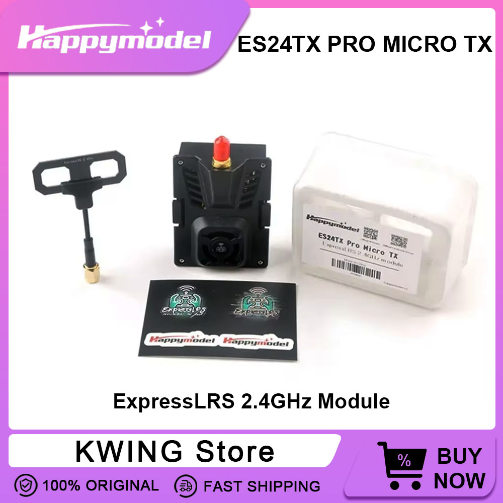 Happymodel Expresslrs Elrs Es24Tx Pro 1000Mw - HappyModel ES24TX Pro 1000mW 2.4G ExpressLRS