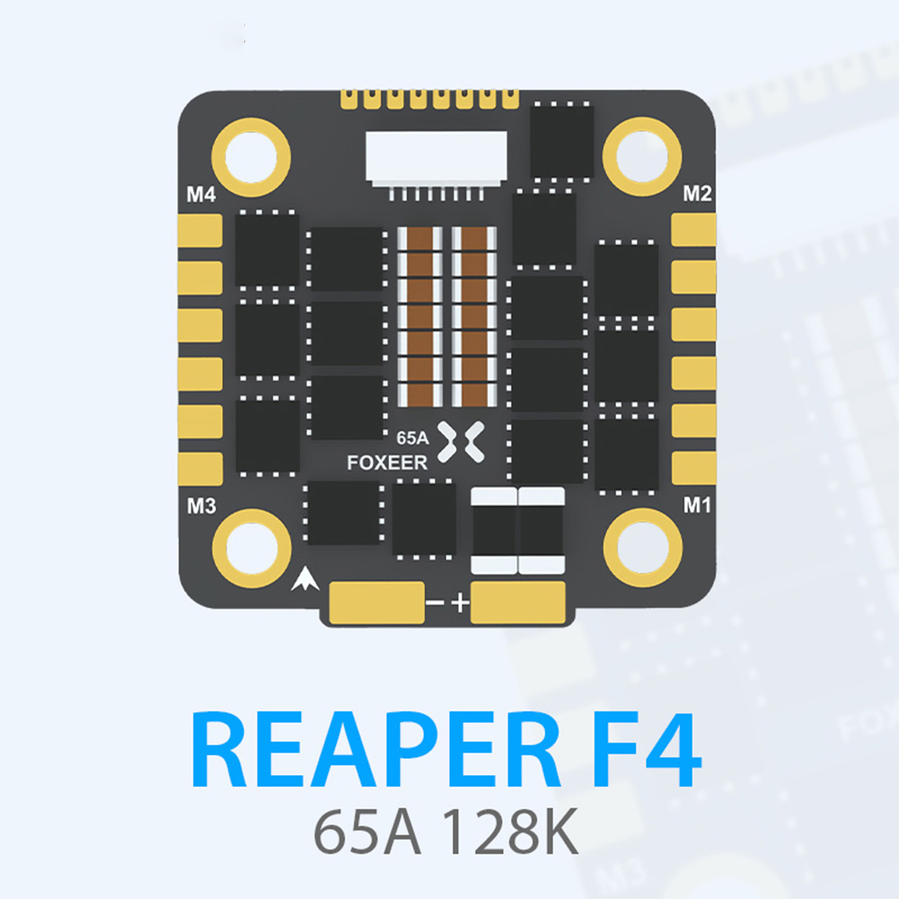 Foxeer Reaper F4 128K 65A Esc - Foxeer Reaper F4 128k 65a 30x30mm