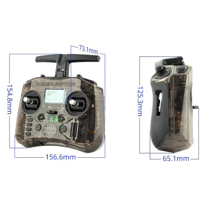 Controle Remoto FPV Transparen - Radiomaster Pocket Elrs M2 avaliação e preço
