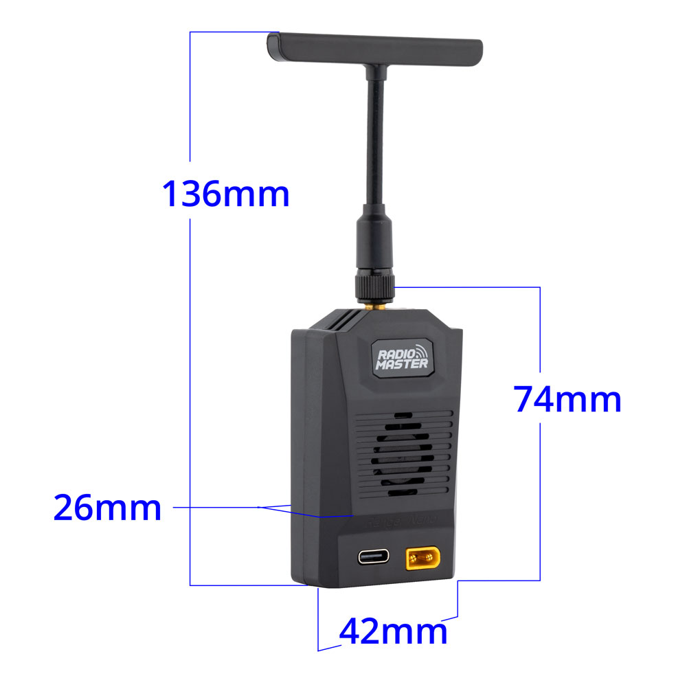 Módulo ELRS RadioMaster Ranger - Radiomaster Ranger 2.4Ghz Elrs Module avaliação e preço