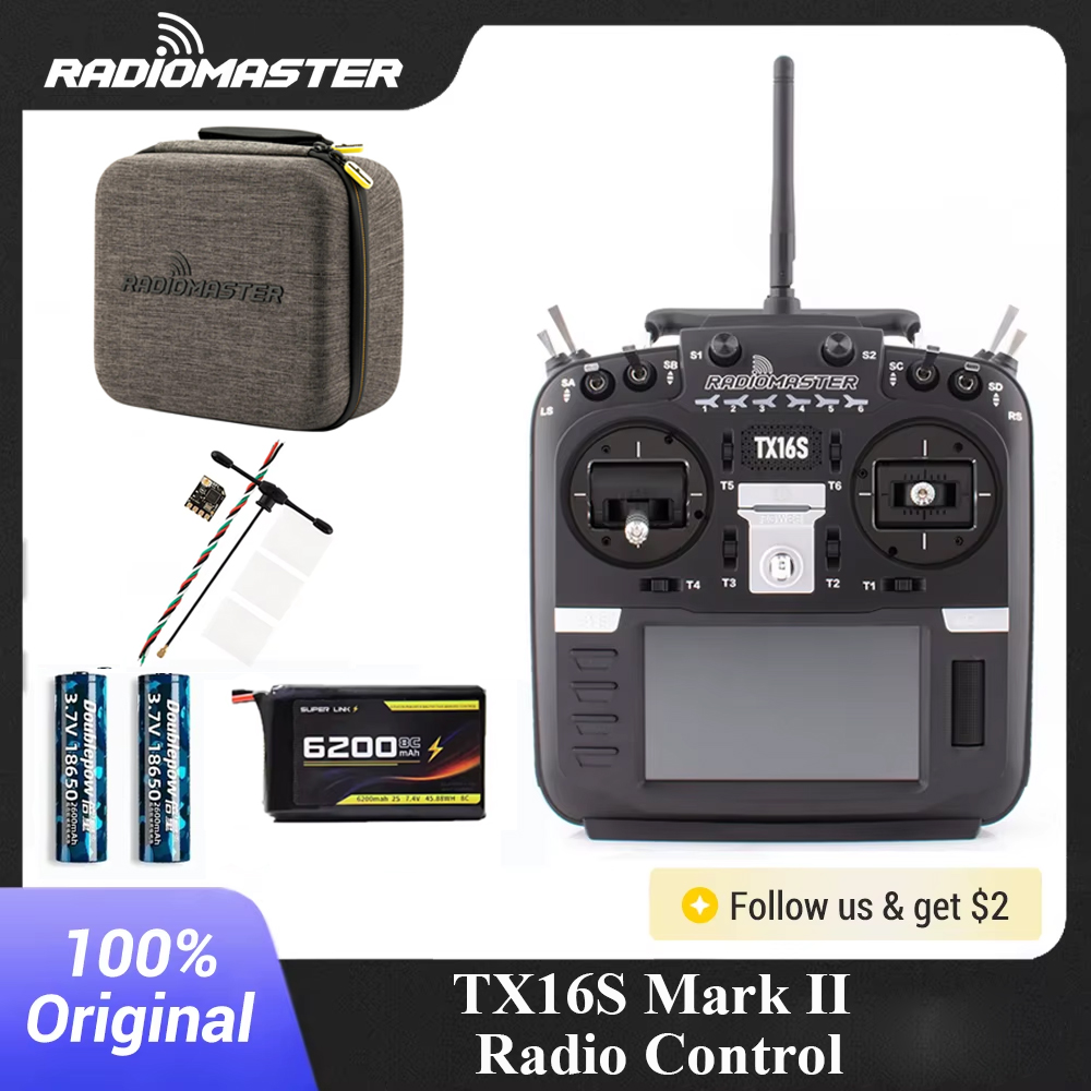 RadioMaster TX16S MKII V4.0 Ha - Radiomaster Tx16S Mark Ii Elrs avaliação e preço