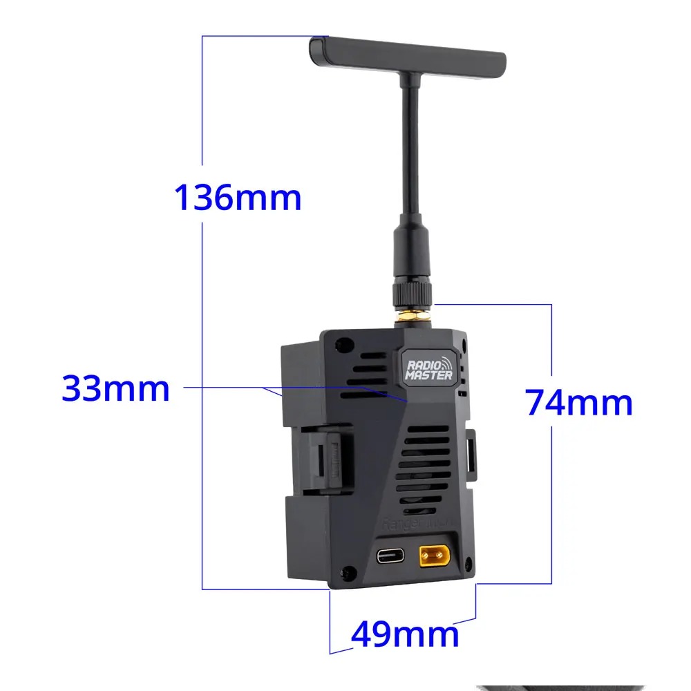 Módulo RadioMaster Ranger Micr - Radiomaster Ranger 2.4Ghz Elrs Module avaliação e preço