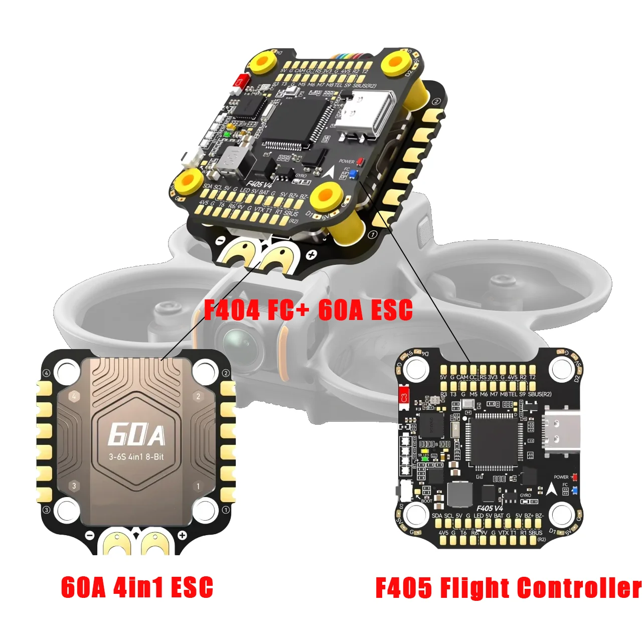 SpeedyBee F405 V4 Stack + BLS  - Speedybee F405 V4 Bls 55A Stack avaliação e preço