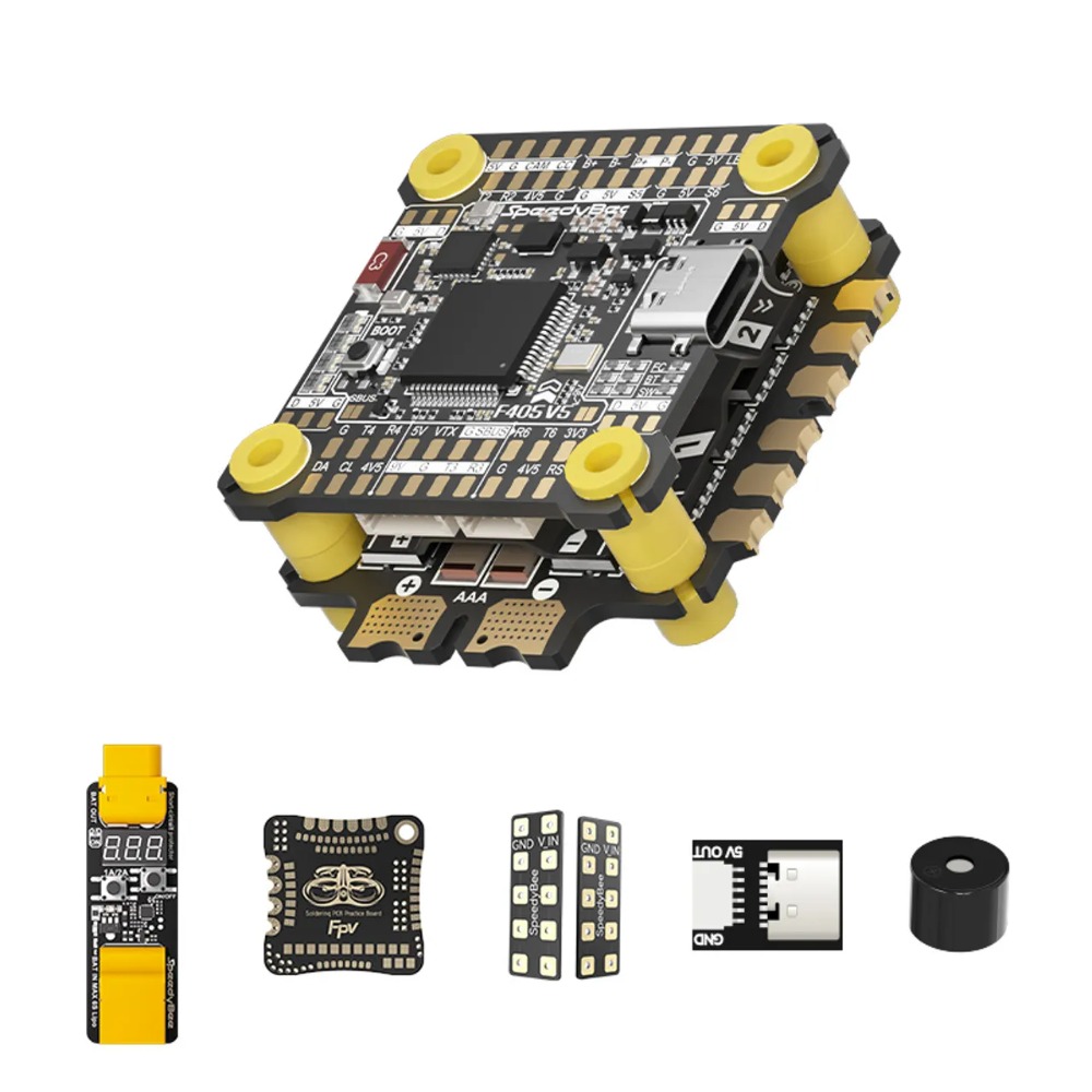 SpeedyBee F405 V5 OX32 55A Sta - Speedybee F405 V4 Bls 55A Stack avaliação e preço