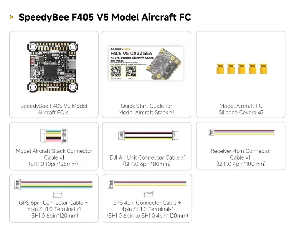DroMa 1 peça/lote NOVO Speedyb - Speedybee F405 V4 Bls 55A Stack avaliação e preço